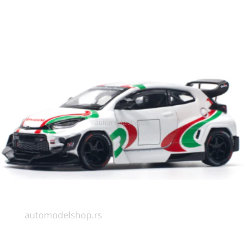 TOYOTA Pandem GR Yaris - Rally Livery - White/Green/Red