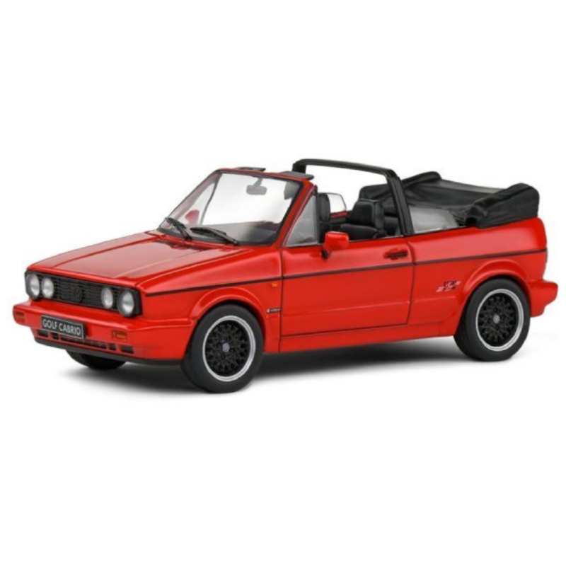VOLKSWAGEN GOLF MKI CONVERTIBLE SPORTLINE RED ,  1992