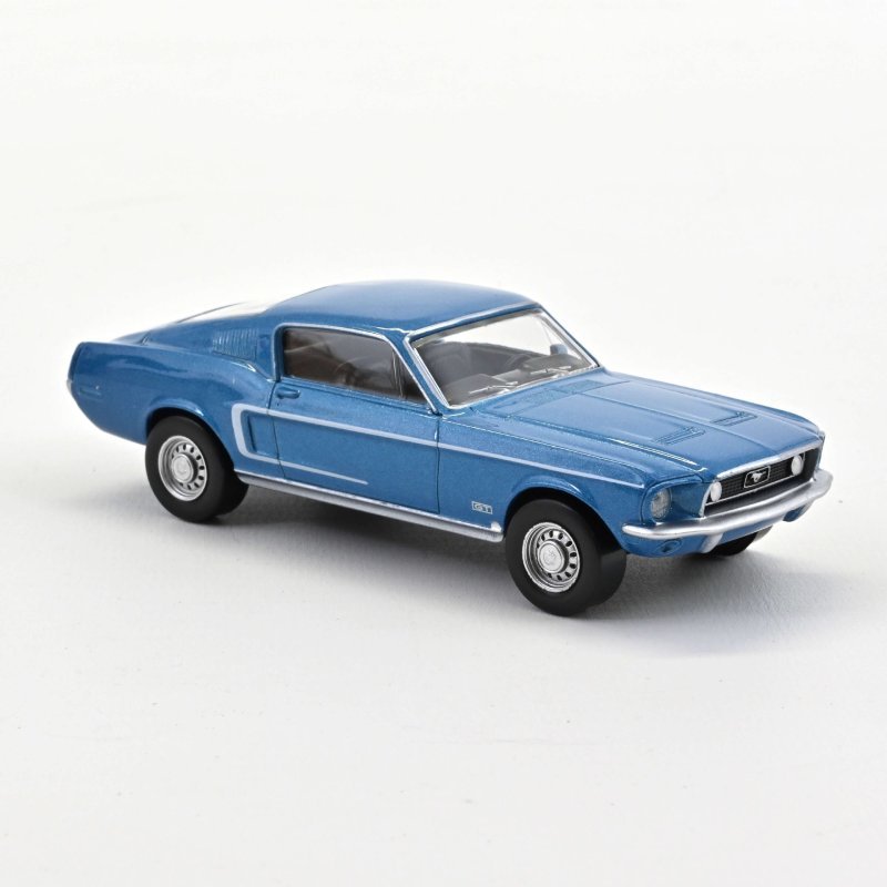 Ford Mustang GT Fastback 1968 Acapulco Blue Jet-car 