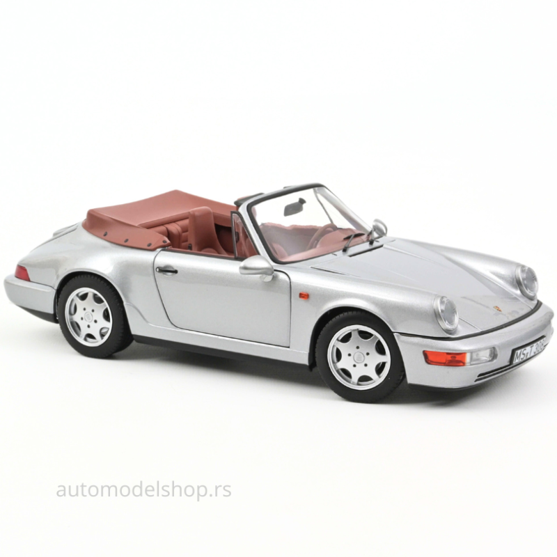Porsche 911 Carrera 2 Cabriolet 1990 Silver