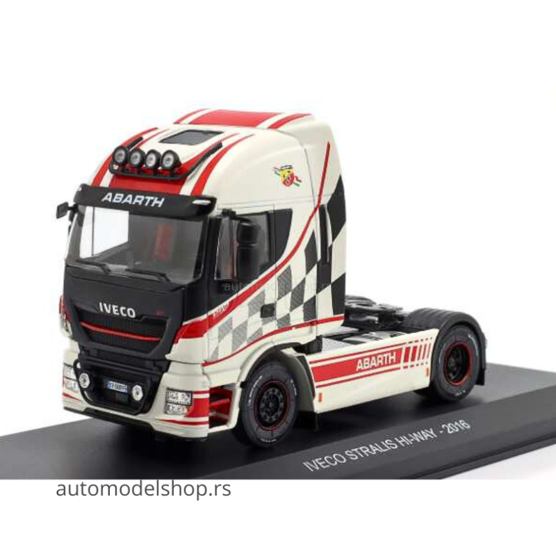 Iveco Stralis Hi-Way Truck Abarth - White/Red -2016 