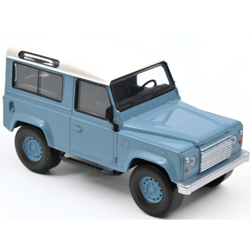 Land Rover Defender 1995 - Blue & White