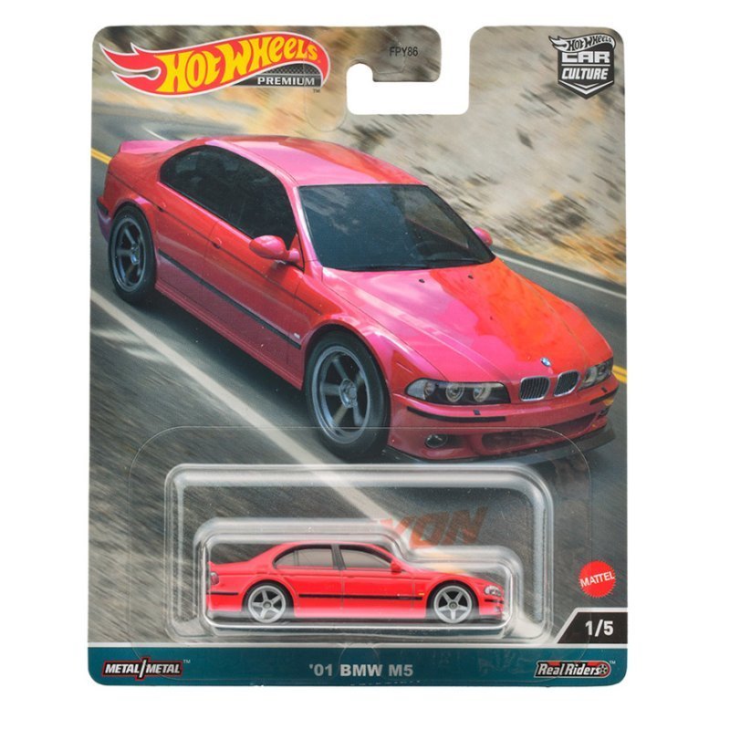 BMW M5 E39 Canyon Warriors Car Culture series, red 