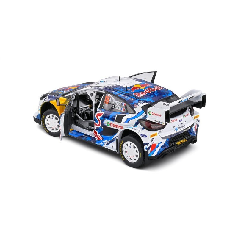 Ford Puma Rally 1 White #16 FOURMAUX/CORIA Rally Sweden 2024