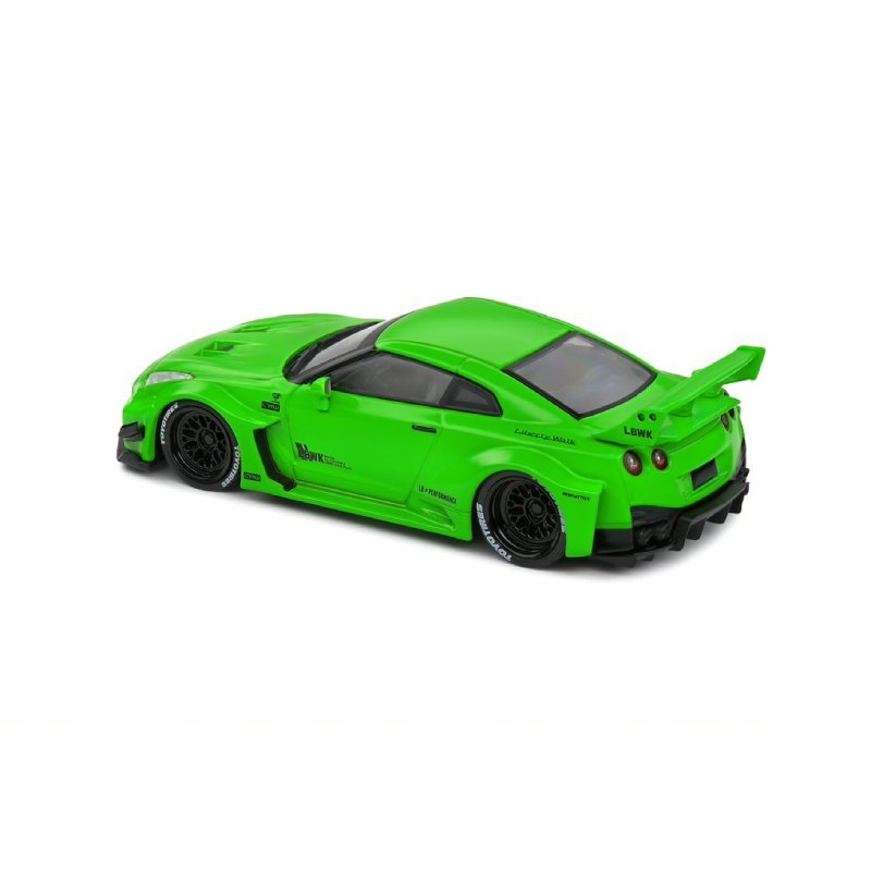 Nissan GTR35 LB Work Silhouette - Acid Green