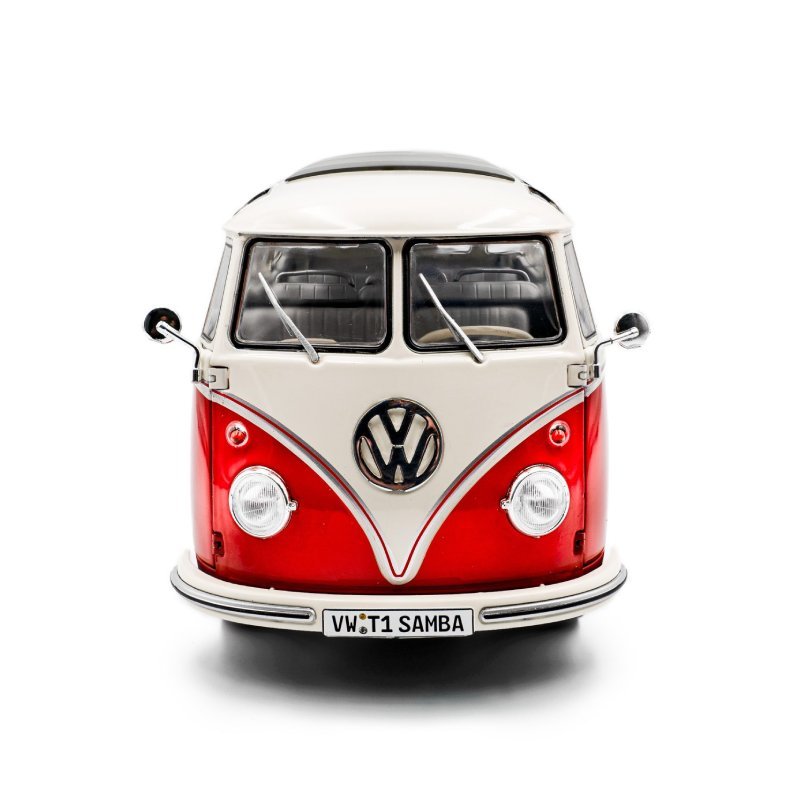 VOLKSWAGEN T1 Samba - Red / White - 1962