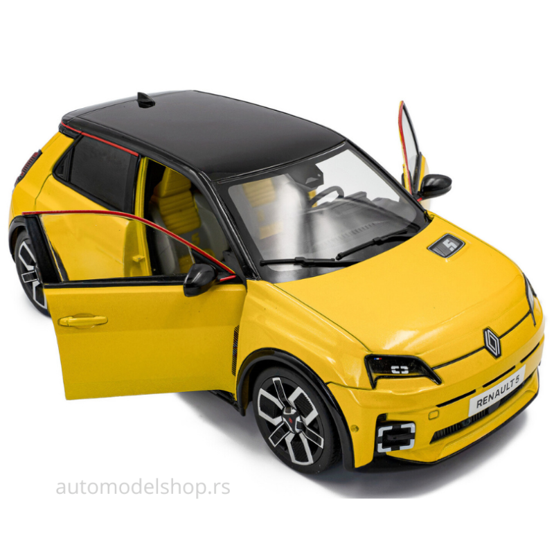 Renault 5 E-Tech – Jaune Pop – 2024