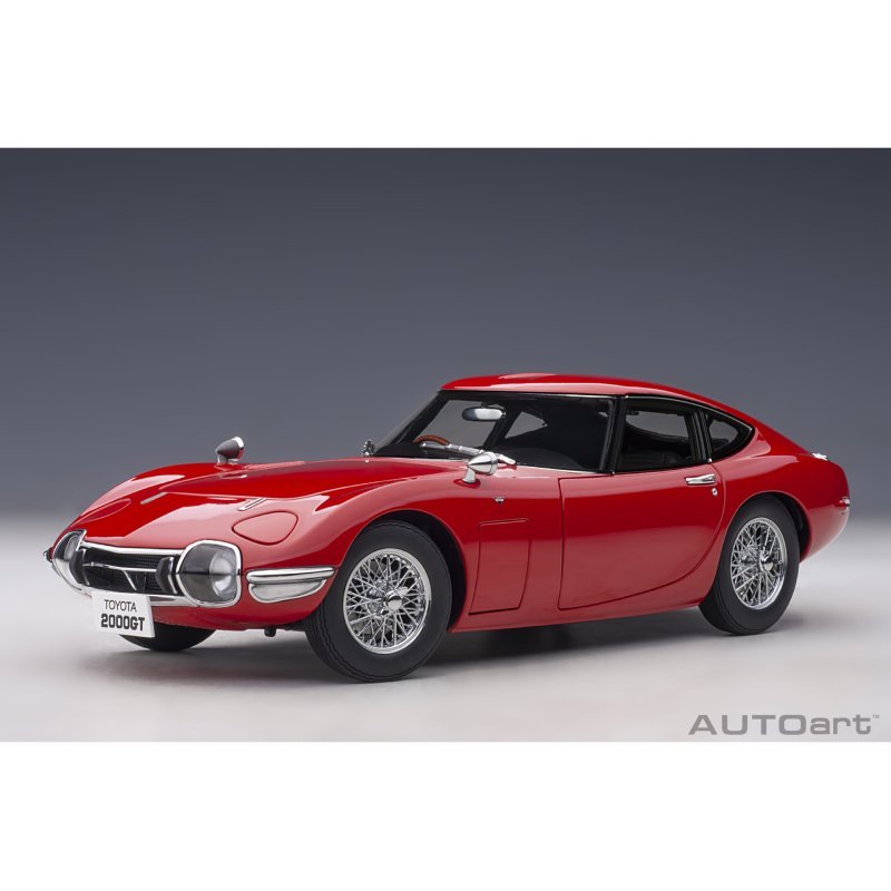 Toyota 2000GT (red / wire spoke wheels) 1967