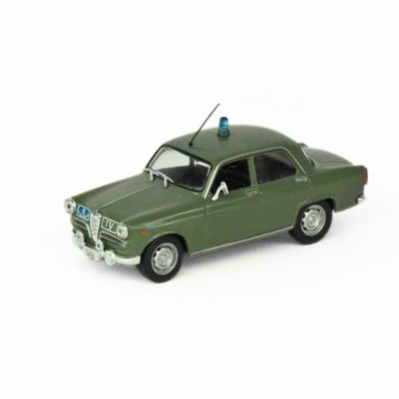 Alfa Romeo Giulietta *Police cars of the world series*, green 1962