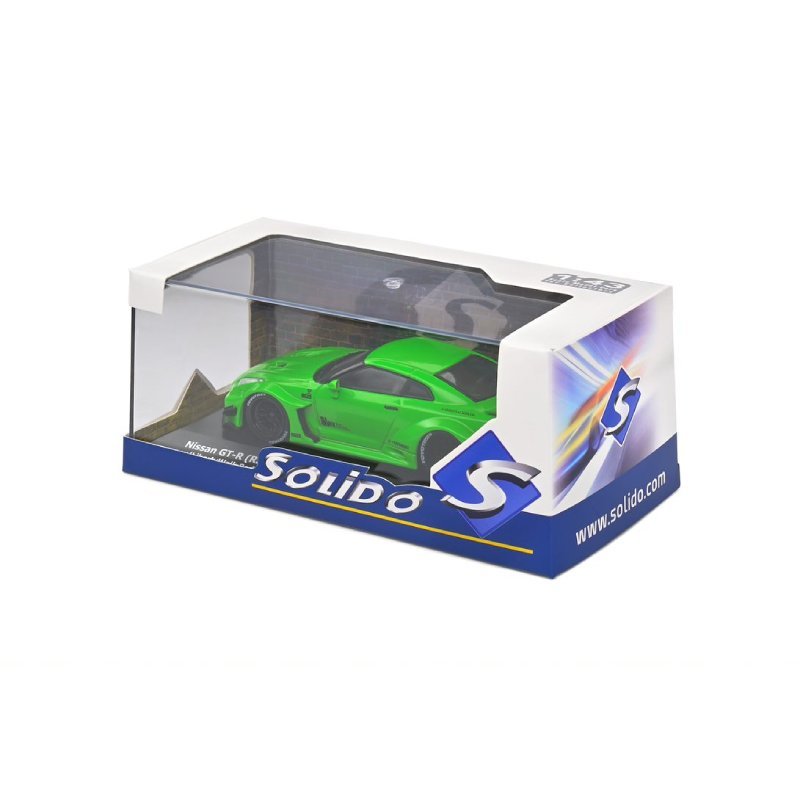 Nissan GTR35 LB Work Silhouette - Acid Green