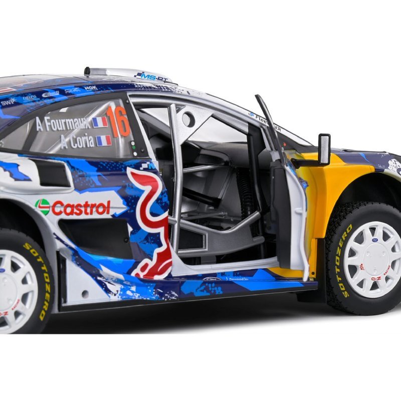 Ford Puma Rally 1 White #16 FOURMAUX/CORIA Rally Sweden 2024