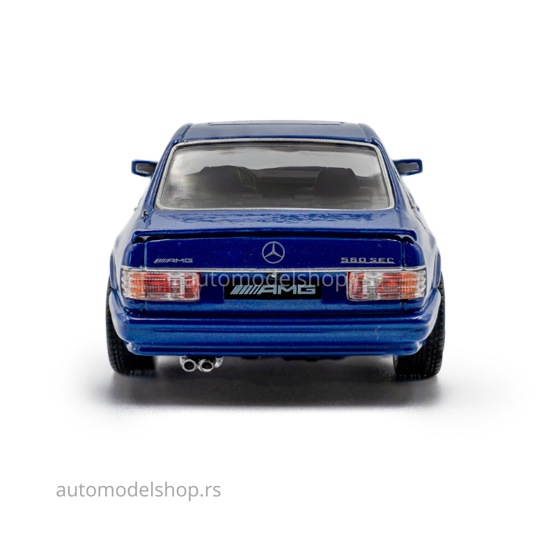 Mercedes-Benz 560 SEC AMG Widebody Linarite - Blue Pearl - 1990