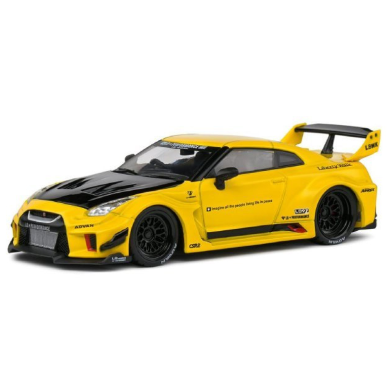 NISSAN GTR35 LBWK SILHOUETTE YELLOW 2019