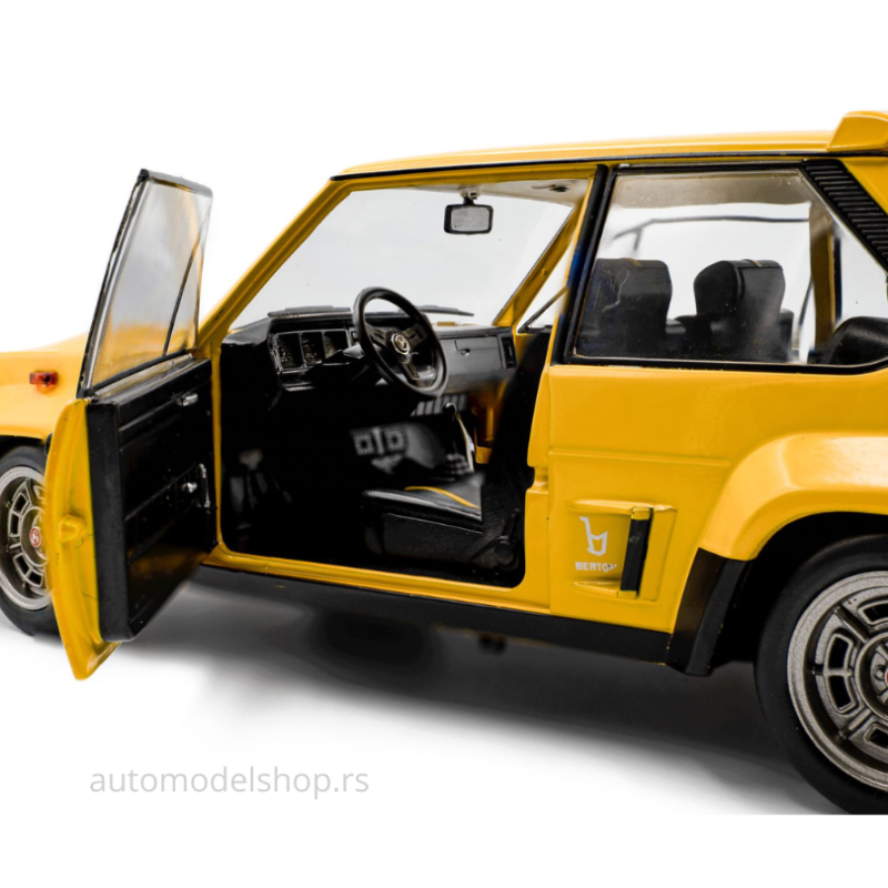 Fiat 131 Abarth - Yellow – 1980