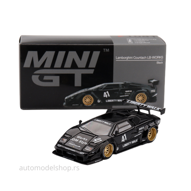 Lamborghini Countach LB-WORKS - Black - 2024
