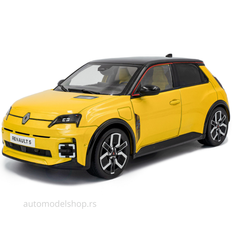 Renault 5 E-Tech – Jaune Pop – 2024