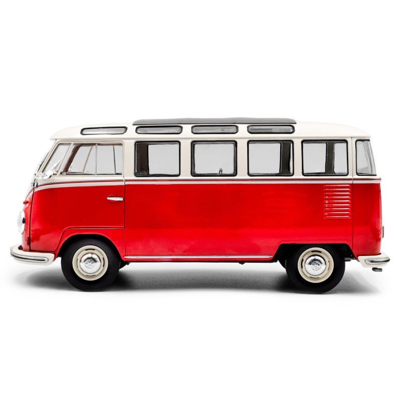 VOLKSWAGEN T1 Samba - Red / White - 1962