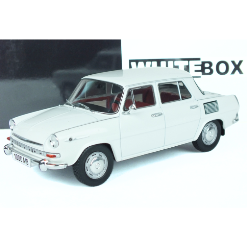 Skoda 1000 MB, white 1968