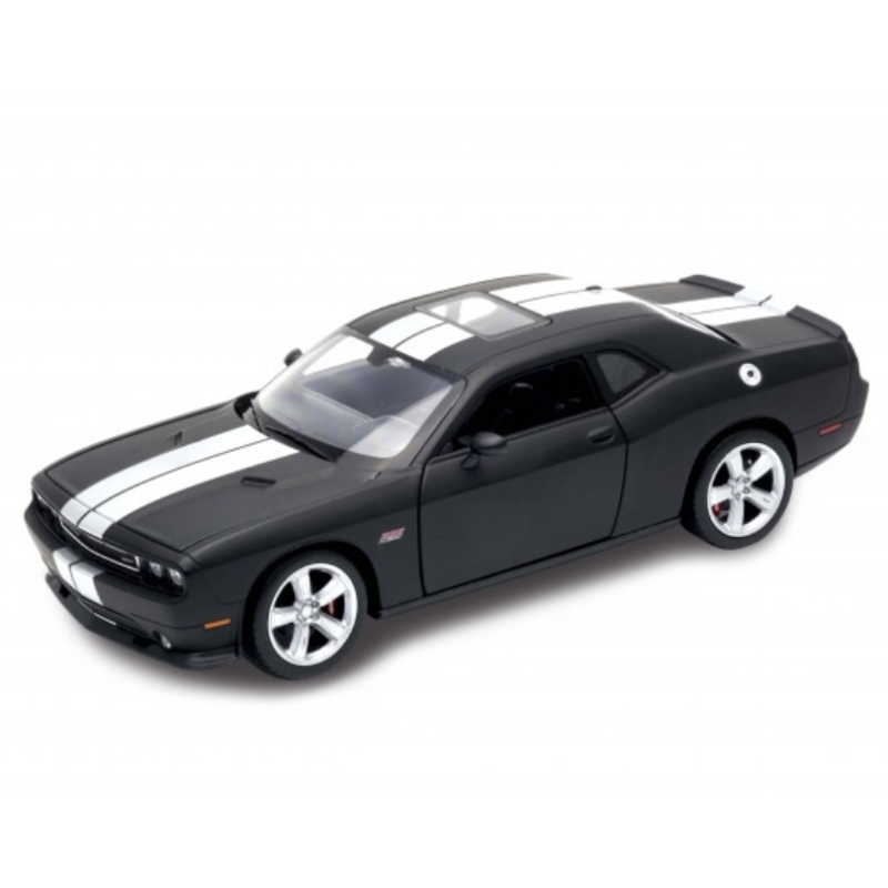 Dodge Challenger SRT  Matt Black/Silver 2012