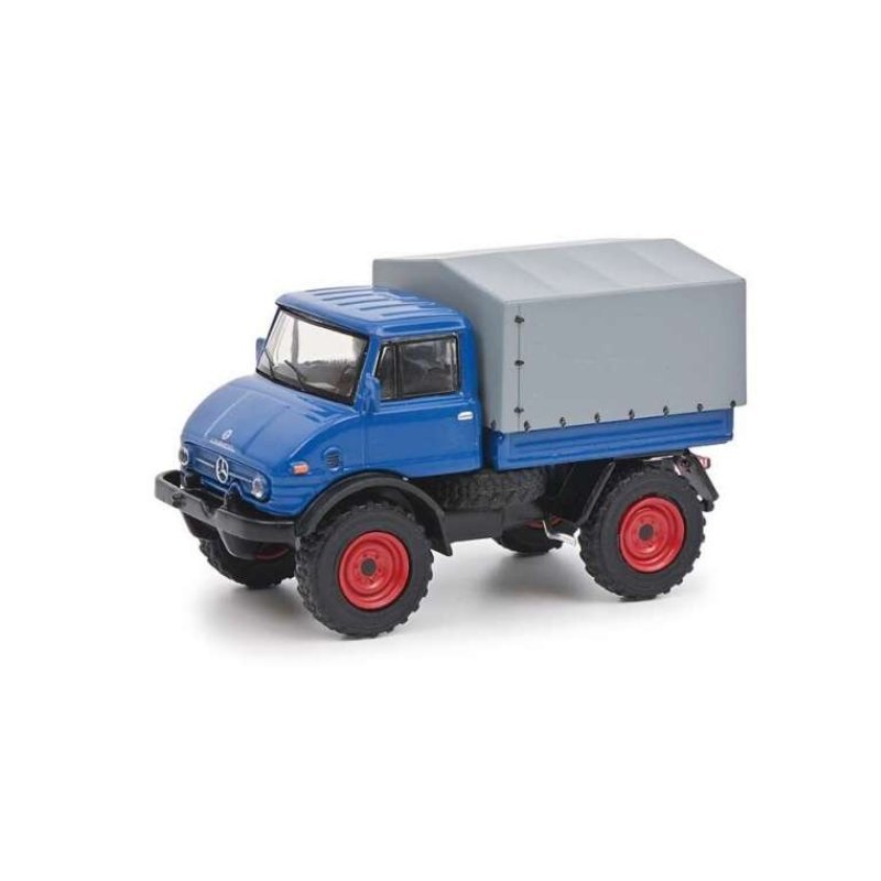 MERCEDES BENZ UNIMOG U406 BLUE 