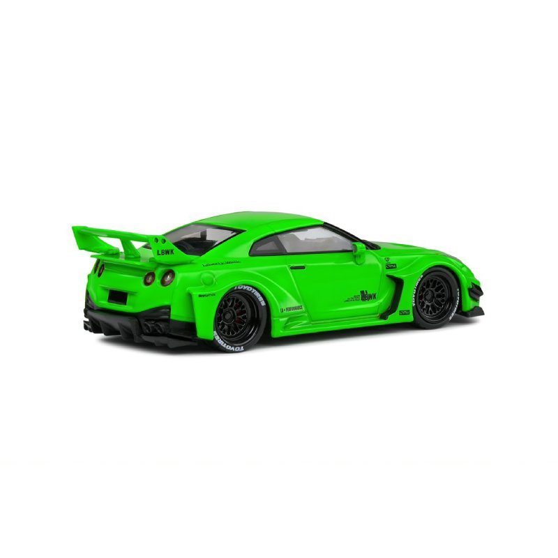 Nissan GTR35 LB Work Silhouette - Acid Green