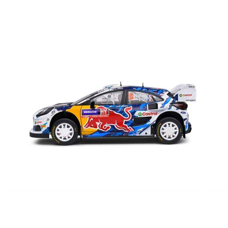 Ford Puma Rally 1 White #16 FOURMAUX/CORIA Rally Sweden 2024