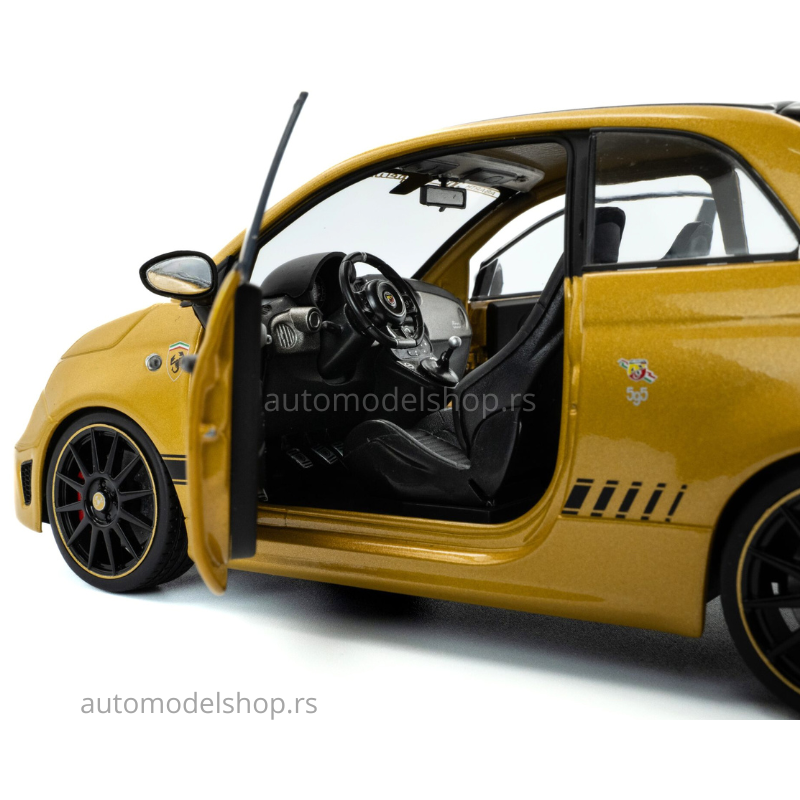 Fiat F595 Abarth Solido Works - Yellow - 2024