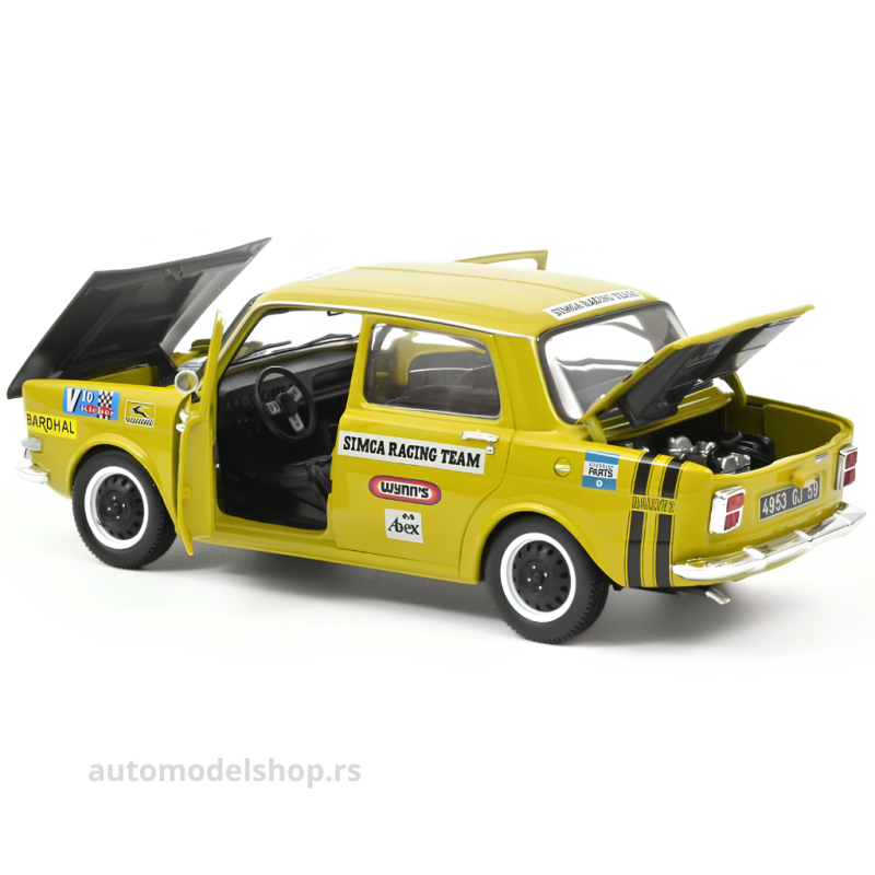 Simca 1000 Rallye 2 SRT N°58 - Acide Green - 1973