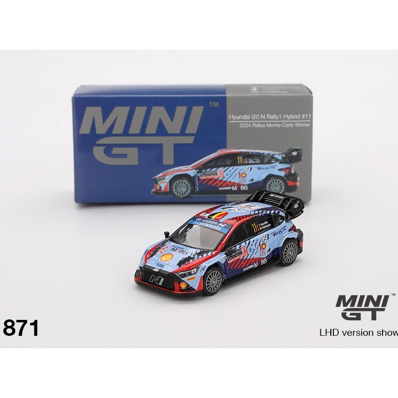 Hyundai i20 N Rally1 Hybrid #11  Rallye Monte-Carlo Winner 2024