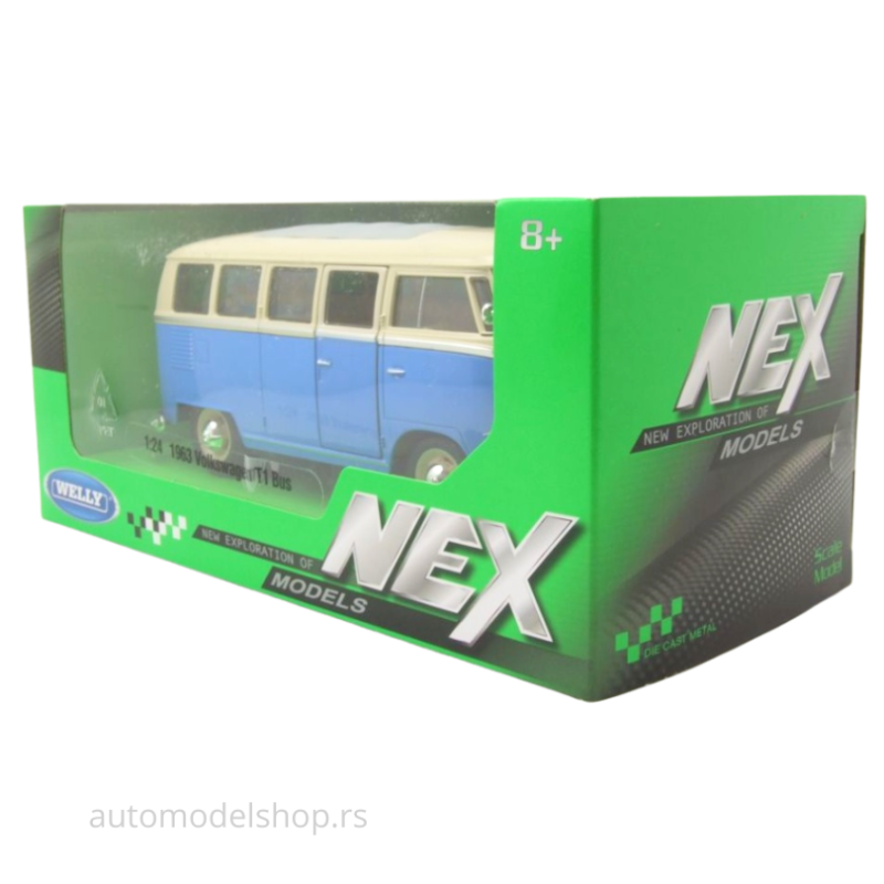 VW T1 Bus - Blue/White - 1963