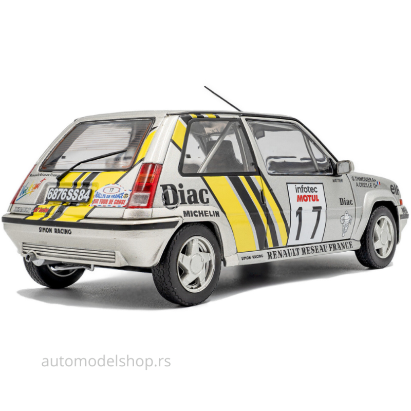 Renault 5 GT Turbo MK2 – Tour de Corse – #17 A.OREILLE – 1989