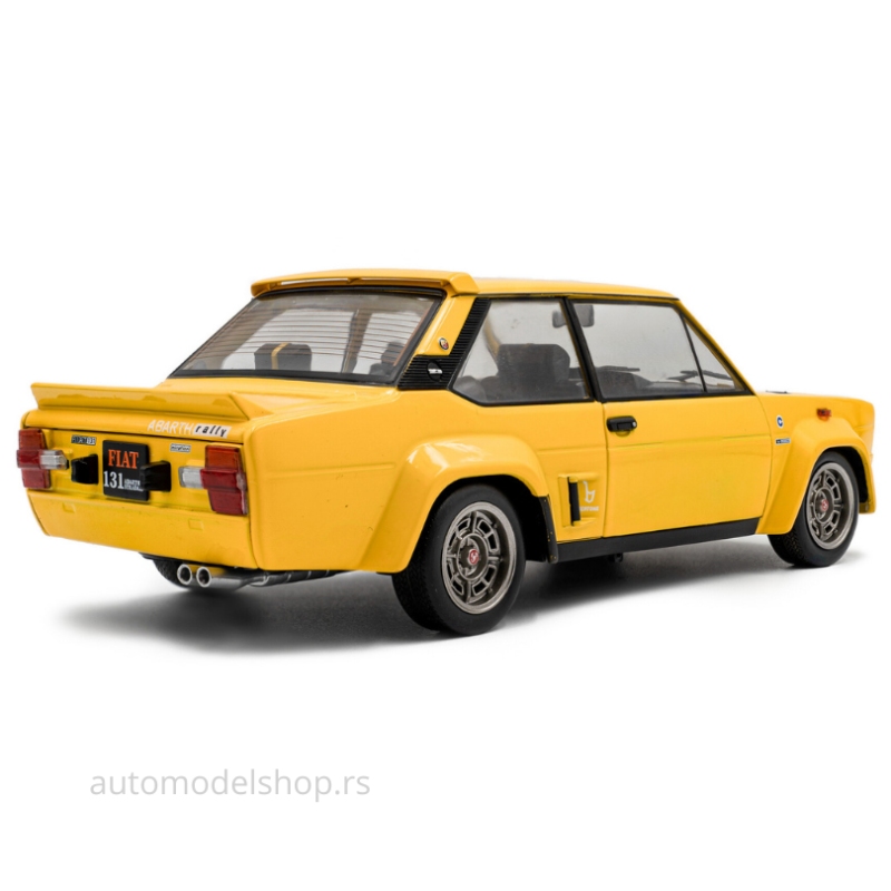 Fiat 131 Abarth - Yellow – 1980