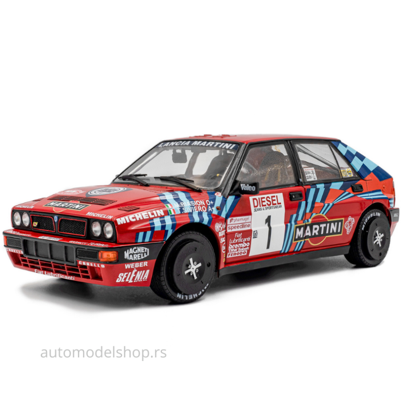Lancia Delta HF Integrale – Rally San Remo – #1 M.Biasion / T.Siviero – 1989