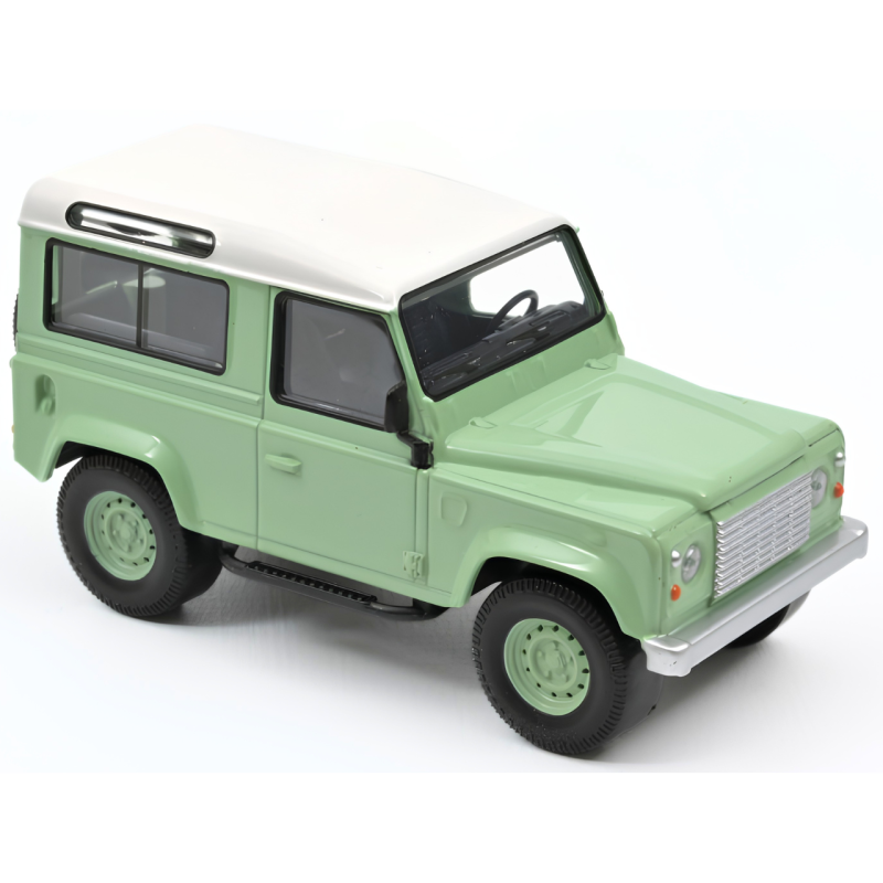 Land Rover Defender 1995 - Green & White