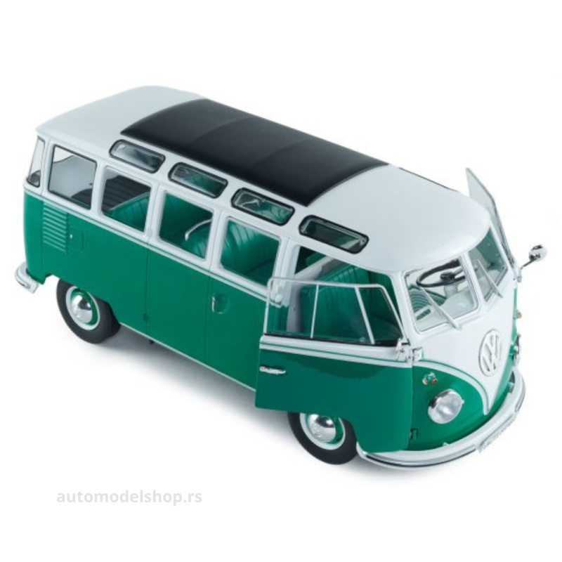 Volkswagen T1 Samba – Green / White – 1962