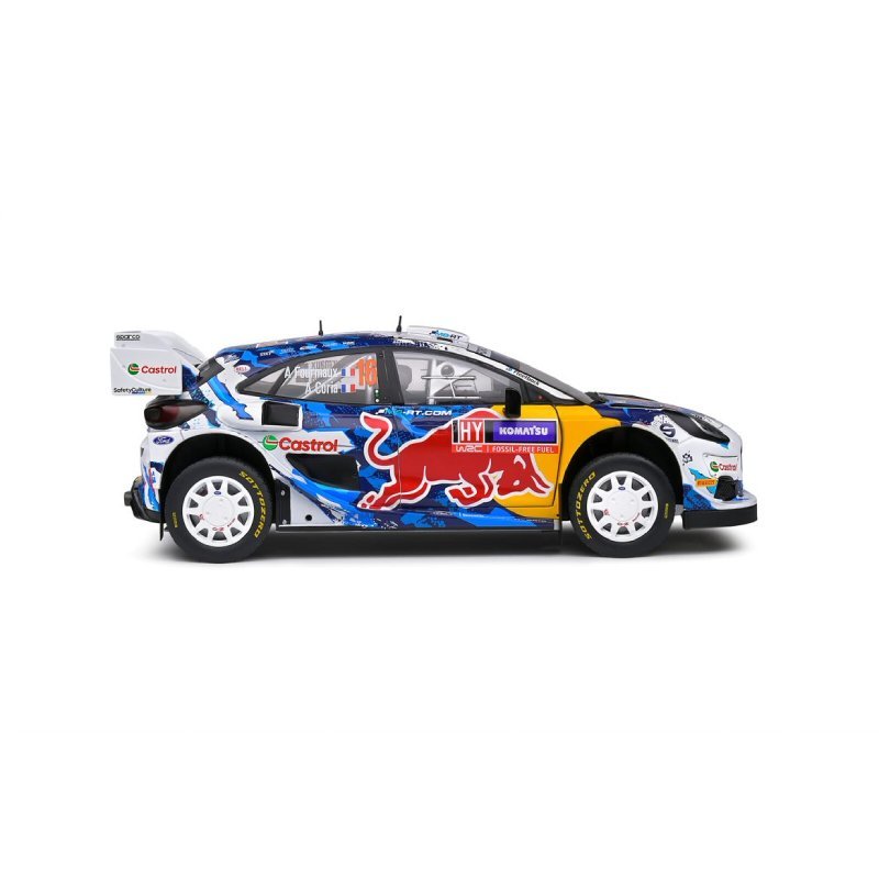Ford Puma Rally 1 White #16 FOURMAUX/CORIA Rally Sweden 2024