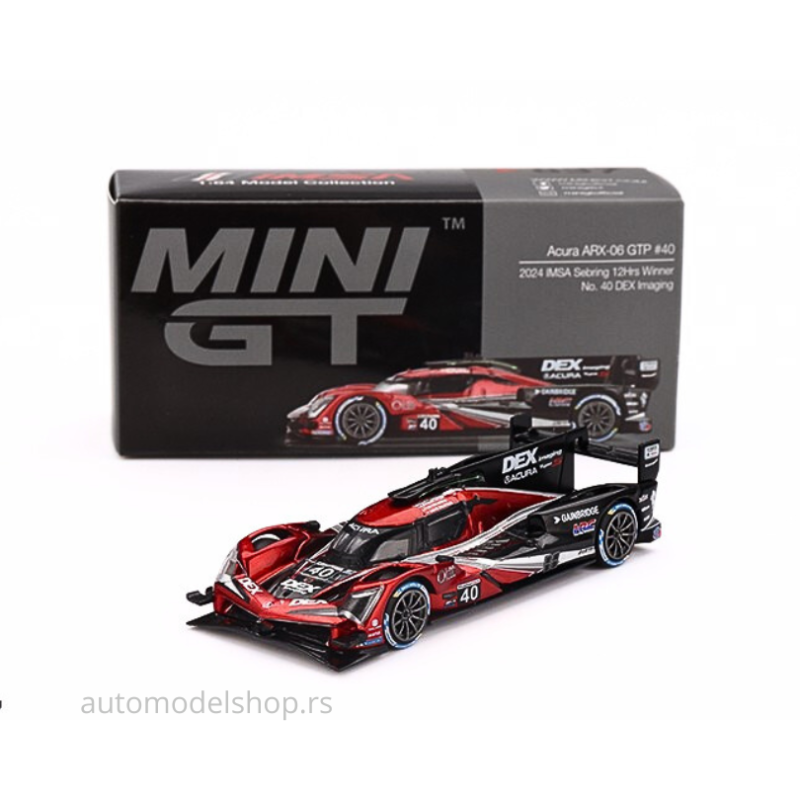 Acura ARX-06 GTP #40 Wayne Taylor Racing with Andretti 2024 IMSA Sebring 12Hrs Winner - 2024