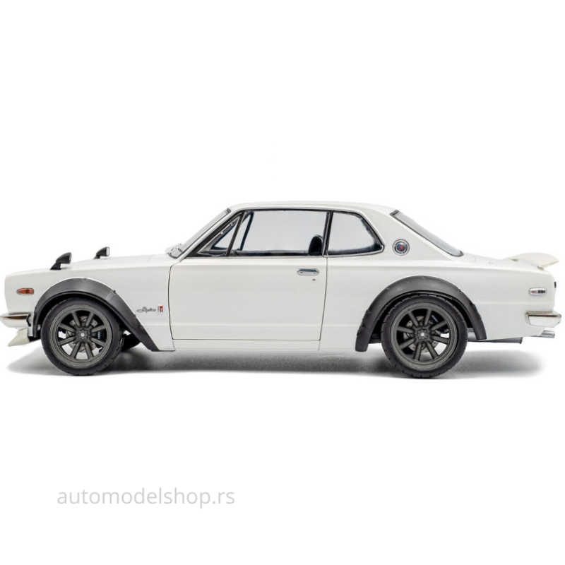 Nissan Skyline (C10) Hakosuka SOLIDO WORKS – Pearl White – 1970