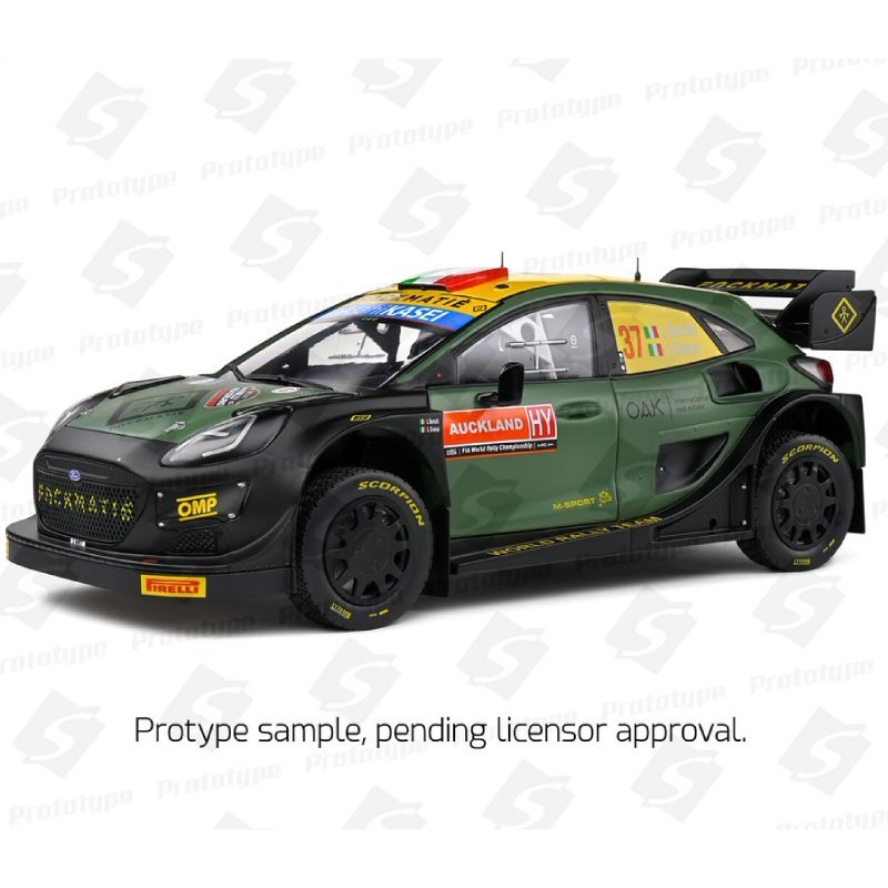 FORD PUMA RALLY1 HYBRID BLACK #7 BERTELLI/GRANAI RALLY NEW ZEALAND 2022