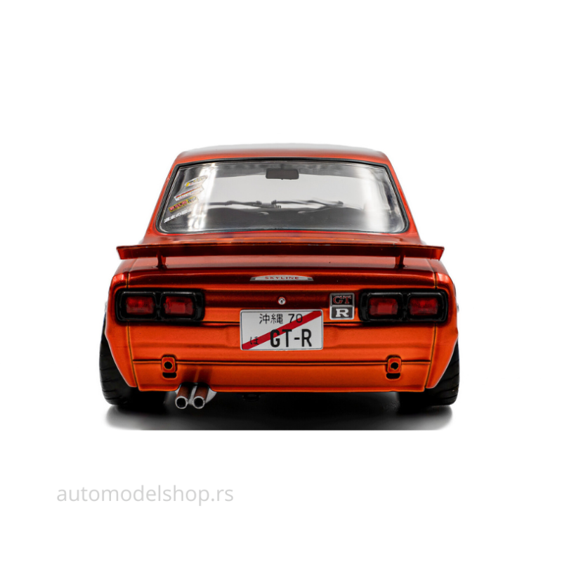 Nissan Skyline (C10) Hakosuka SOLIDO WORKS – orange metallic – 1970 