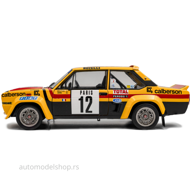 Fiat 131 Abarth – Rallye de Monte-Carlo – #12 M.Mouton / Arri - 1980