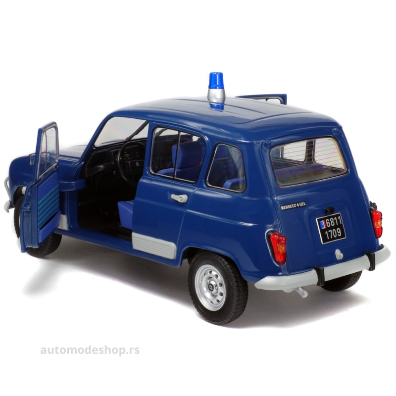 Renault 4L GTL Gendarmerie – Bleu Gendarmerie – 1978