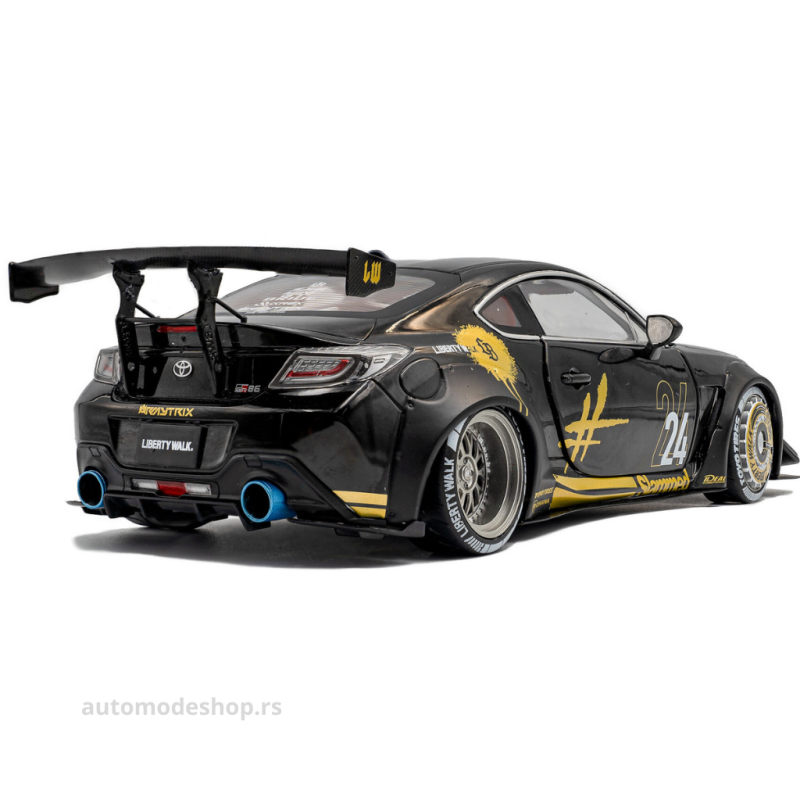 Toyota GR86 Liberty Walk Body Kit – BLACK & GOLD – 2024