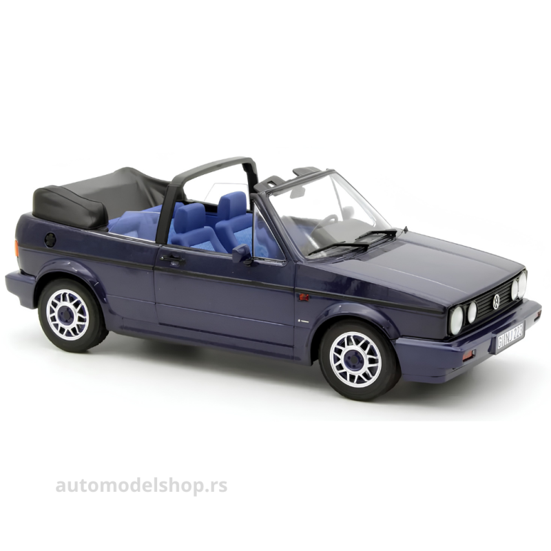 VW Golf I Cabriolet Quartett - Inca Blue - 1992