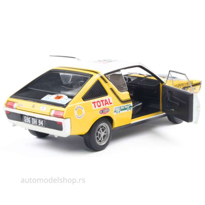 Renault 17 Ph.1 – Rallye Du Maroc – #23 PRIVE/ TILBERT – 1976