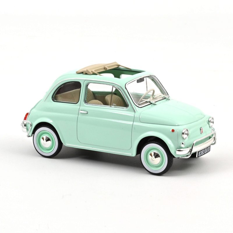 Fiat 500 L 1968 Pastel Blue (Rođendansko pakovanje)