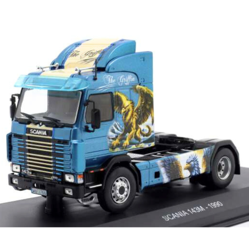 Scania 143M Truck *The Griffin* Blue 1990 