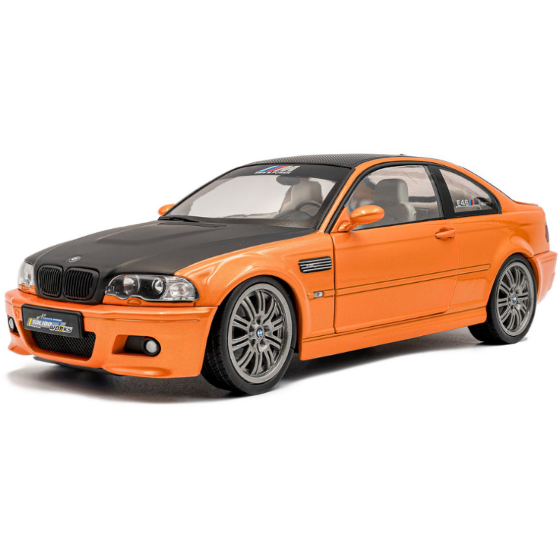 BMW E46 M3 Coupe Solido Works Orange 2000 