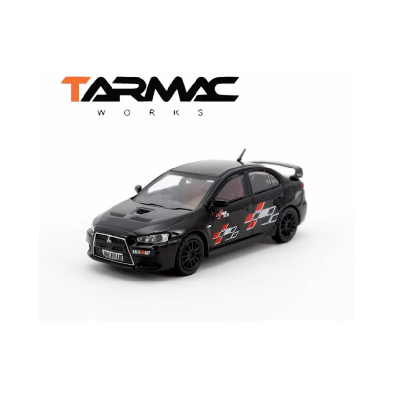 Mitsubishi Evo X Ralliart Edition, black