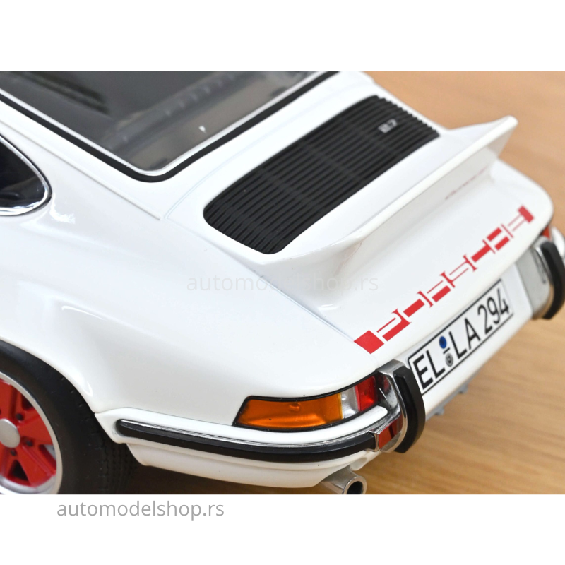Porsche 911 Carrera RS 2.7 1973 Norev 1/12 - Blanc Grand-Prix - Précommande